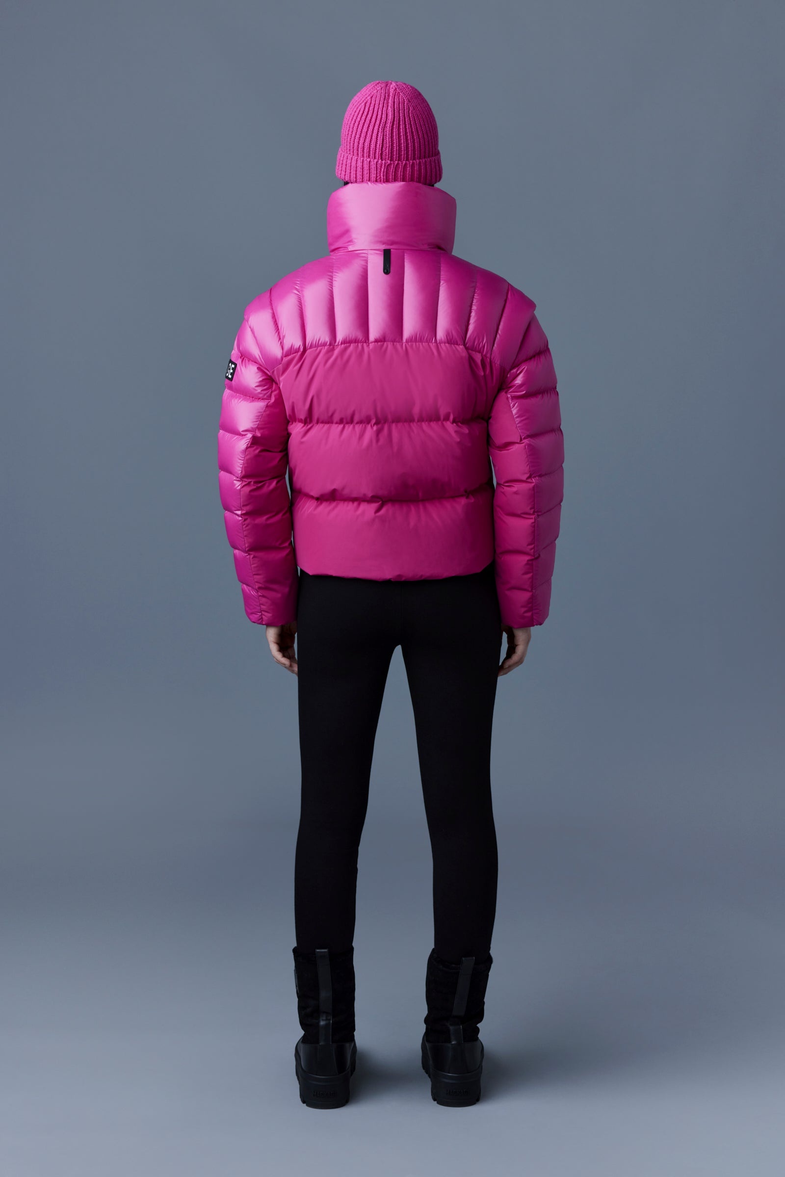 VESNA 2-in-1 matte light down jacket for ladies - 4