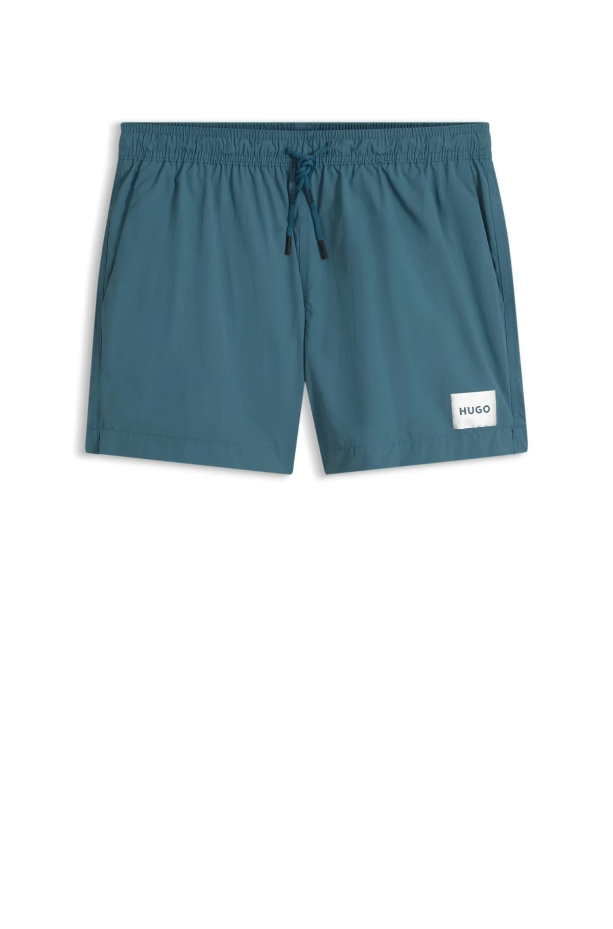QUICK-DRYING SWIM SHORTS IN RECYCLED MATERIAL WITH LOGO - 1