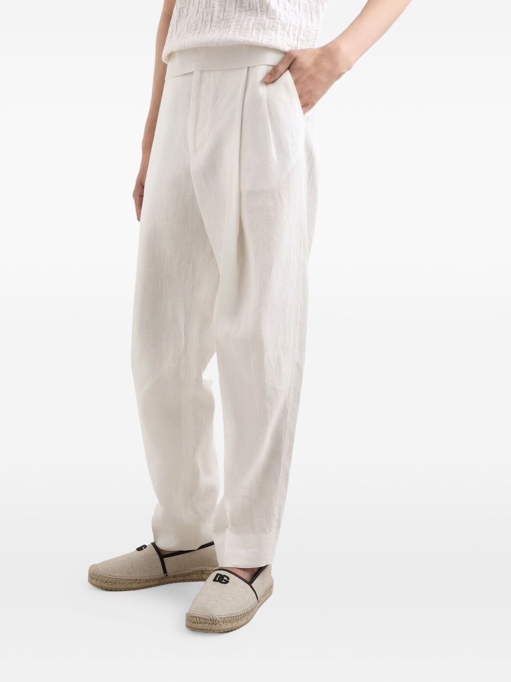 linen trousers - 4