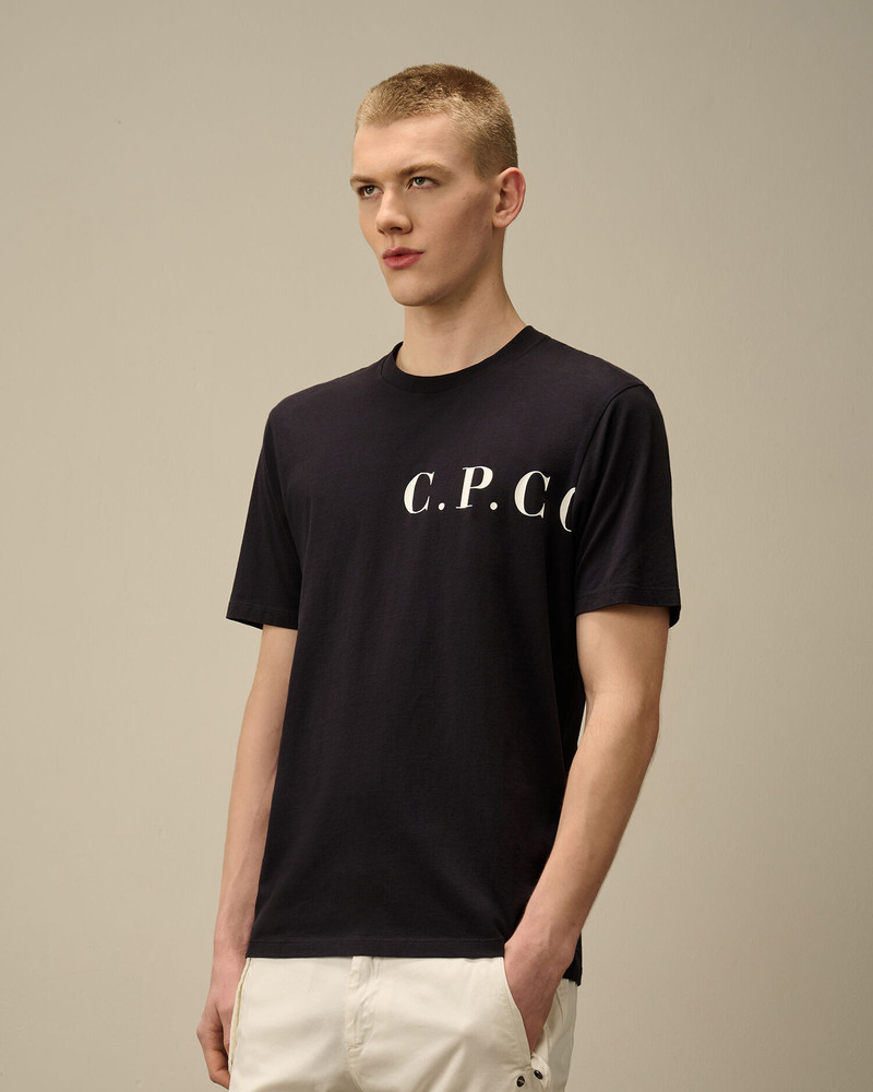 30/1 Jersey Front-Back Logo T-Shirt 4