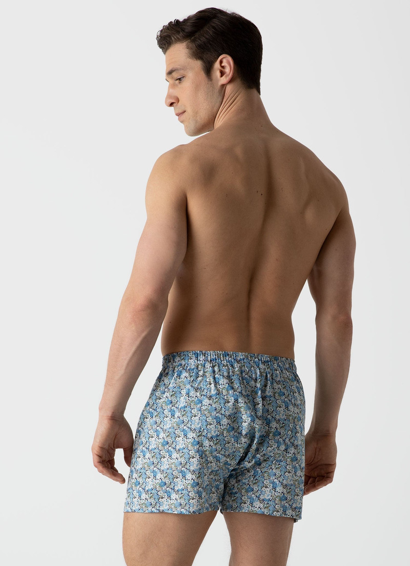 Sunspel Classic Boxer Shorts in Liberty Fabric outlook