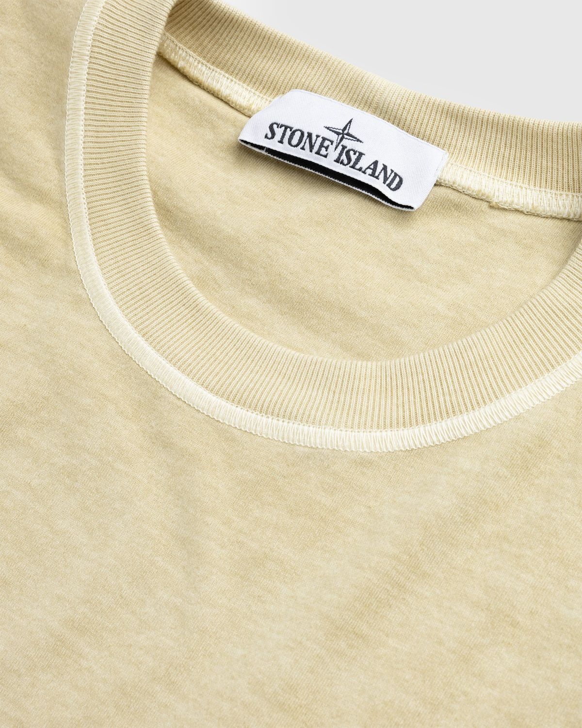 Stone Island – Fissato T-Shirt Natural Beige - 5