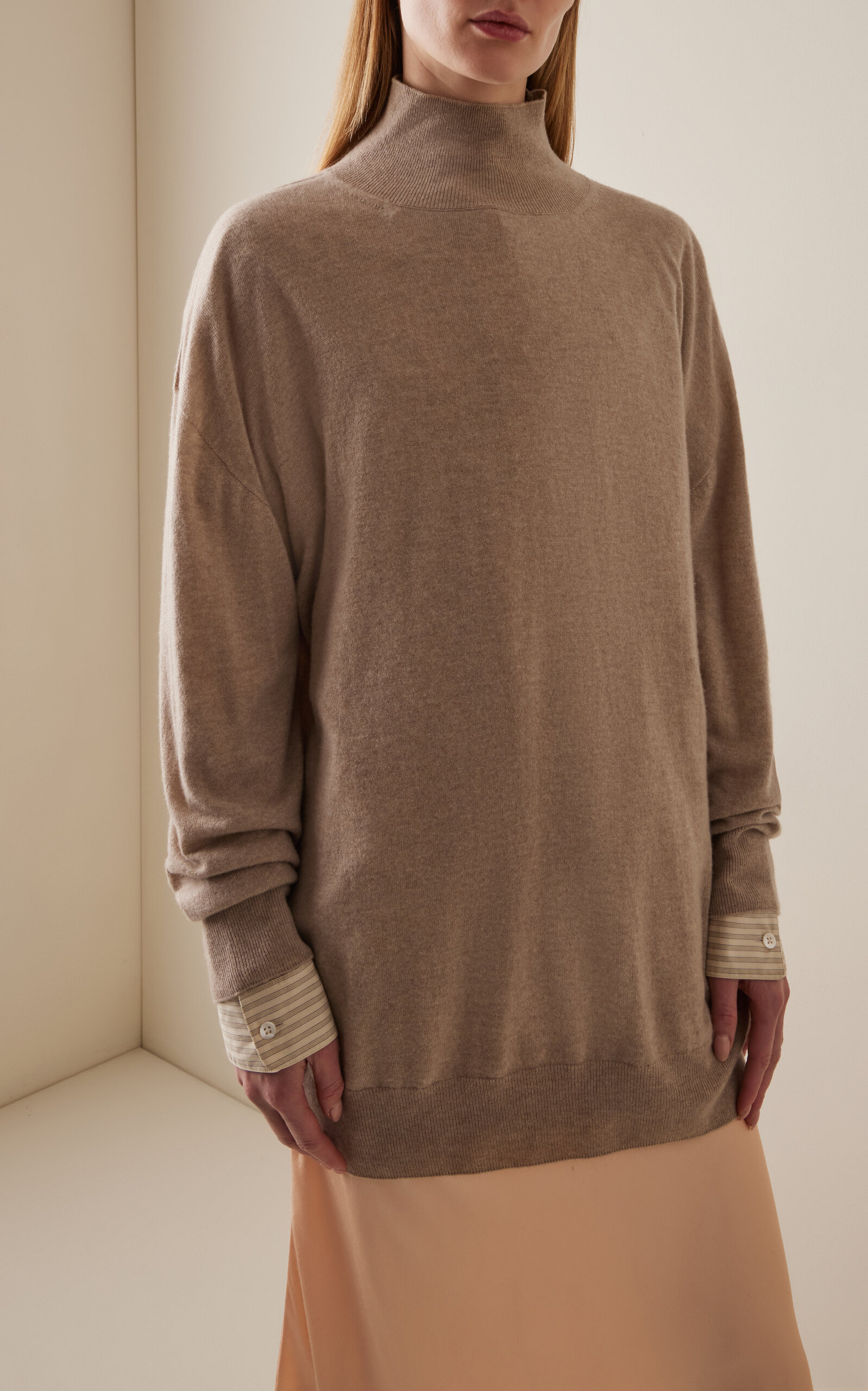 Jabari Cashmere Sweater neutral - 4