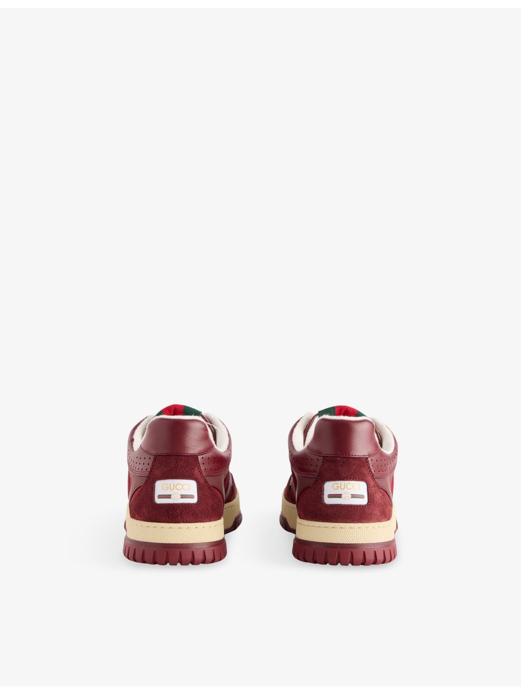 Re-Web Suede And Shell Mid-Top Trainers - 4
