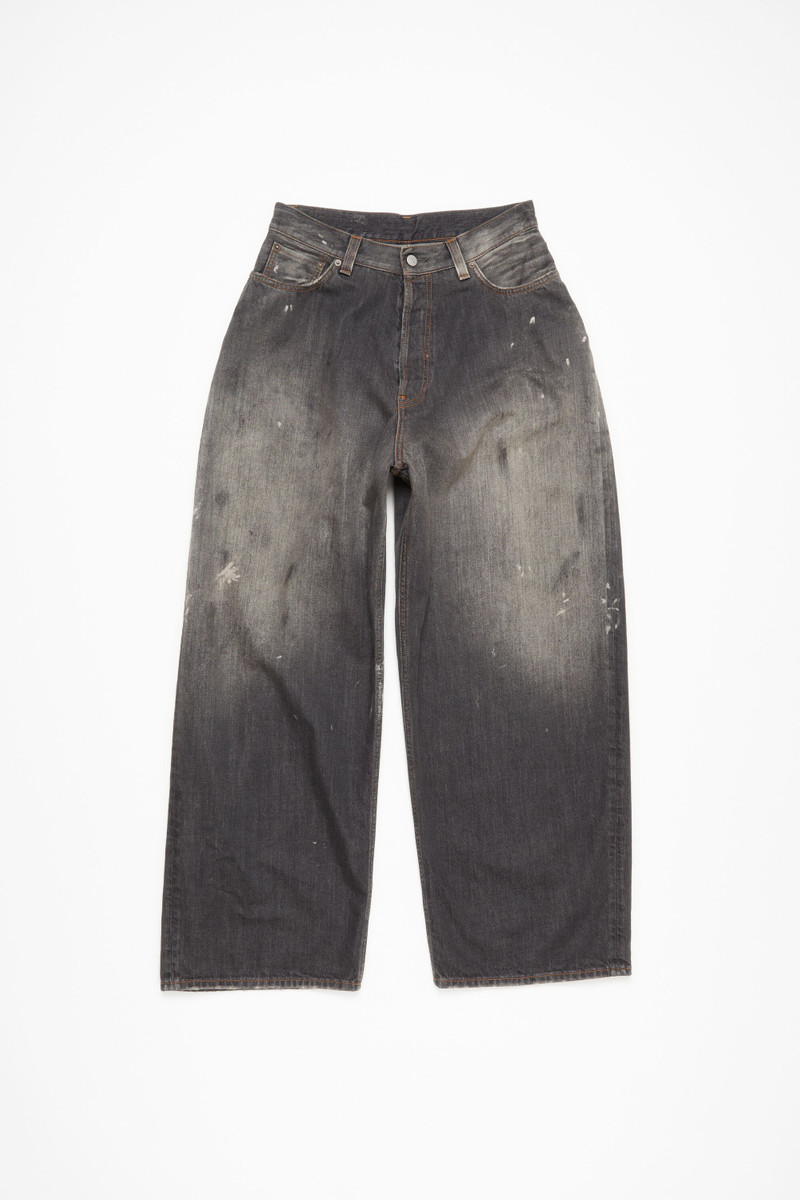 Acne Studios Super baggy fit jeans - 2023F - Black - A00514-900 