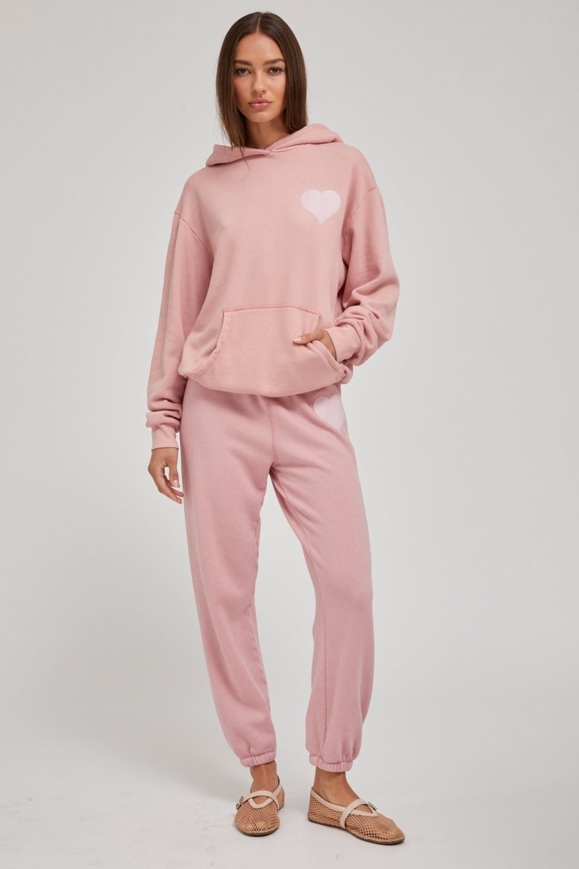 CAMELIA HEART HOODIE - 2