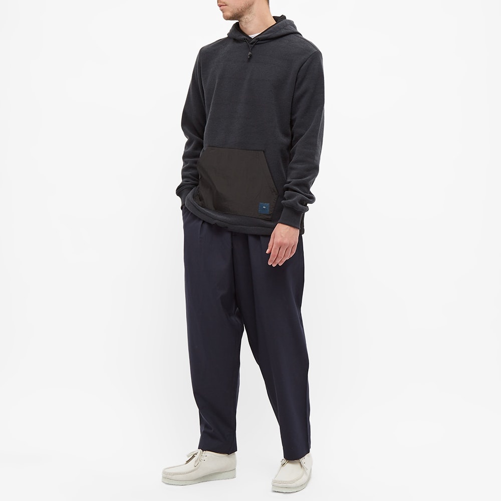 Paul Smith Polar Fleece Popover Hoody - 6