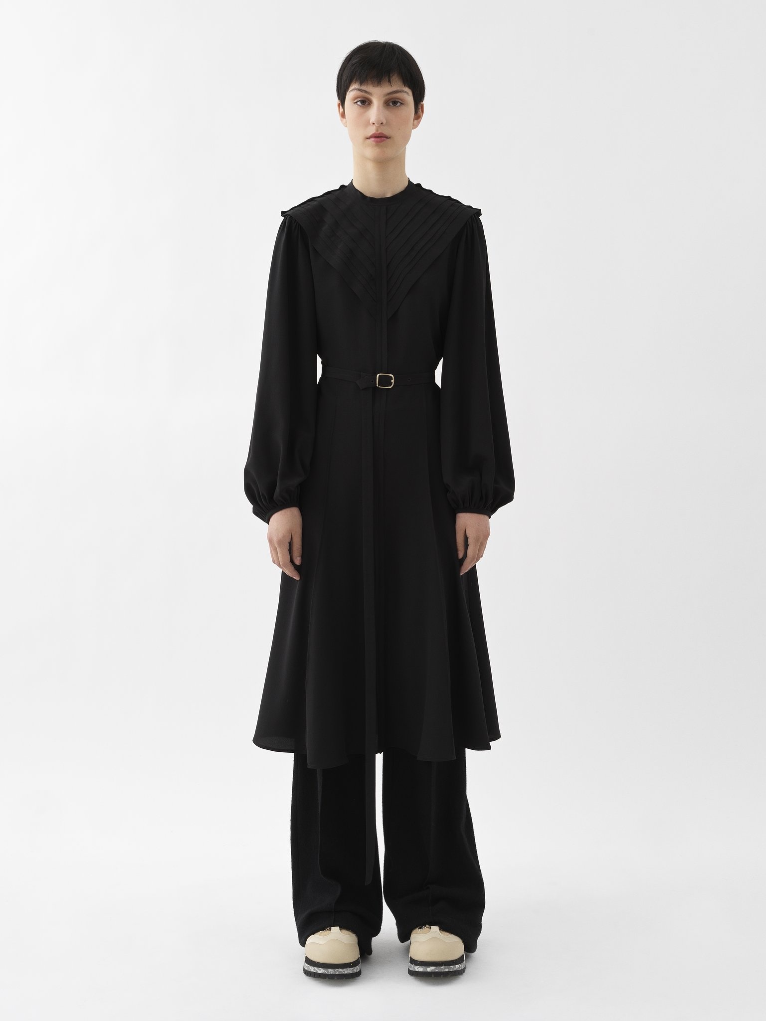 BELTED MIDI DRESS - 2