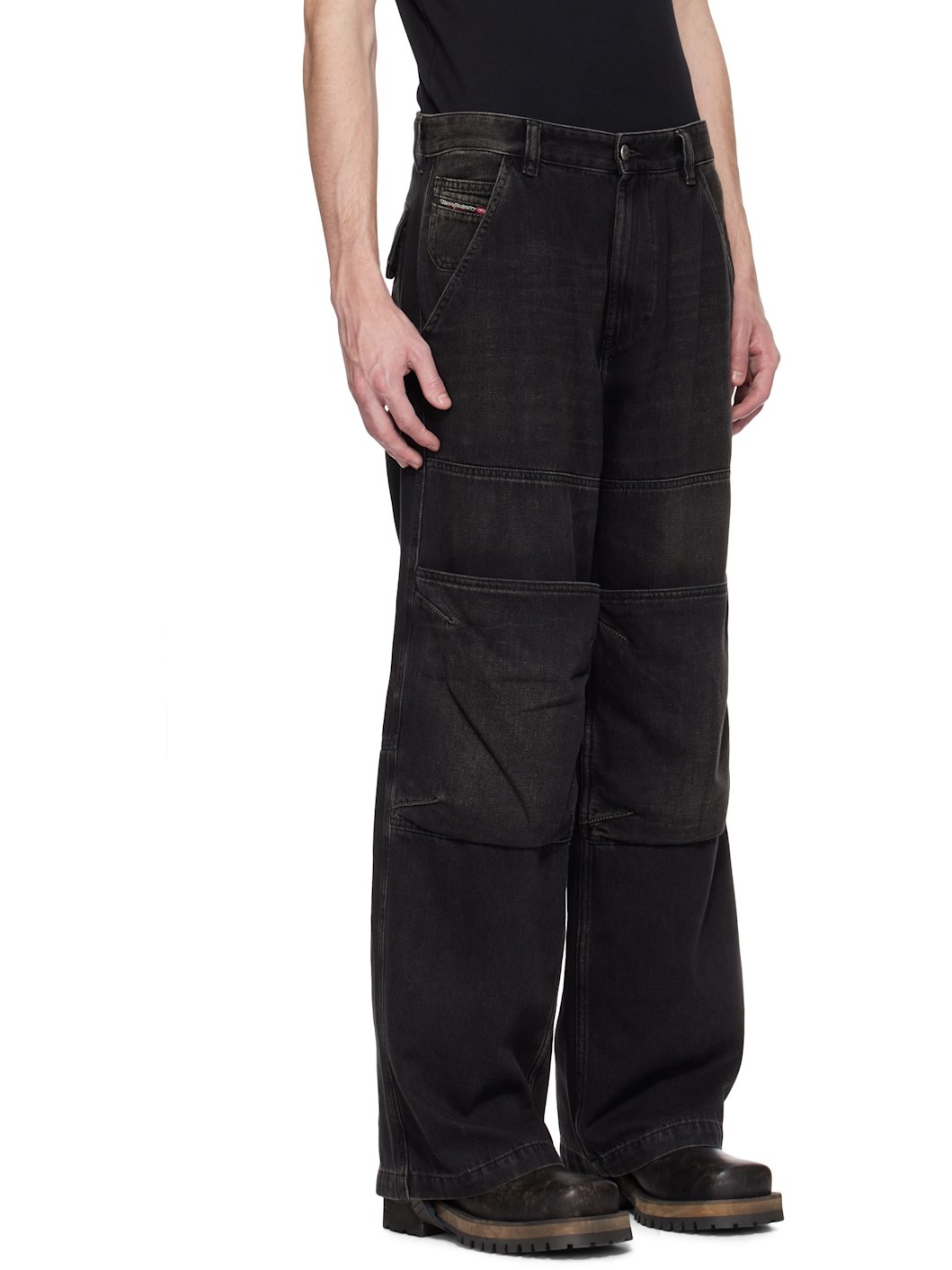 Black D-Shift Jeans - 2