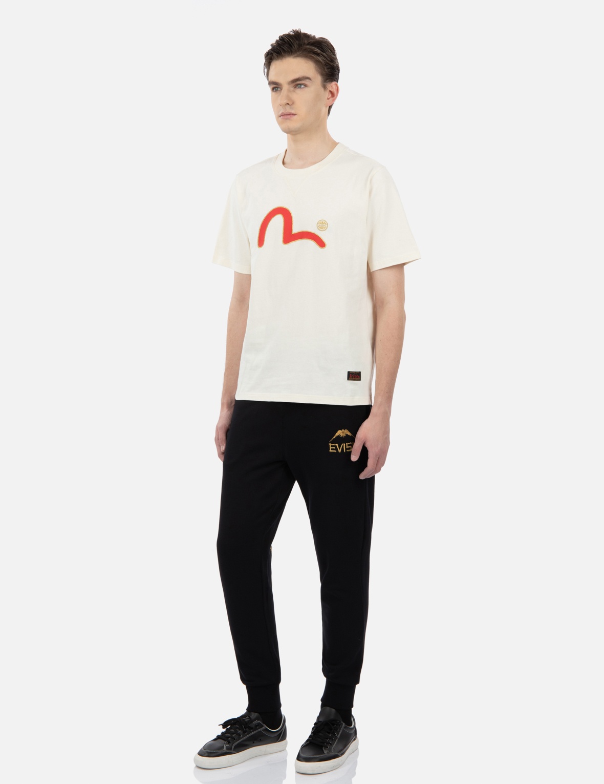 BRUSHTROKE DAICOCK FOIL-PRINT SWEATPANTS - 4