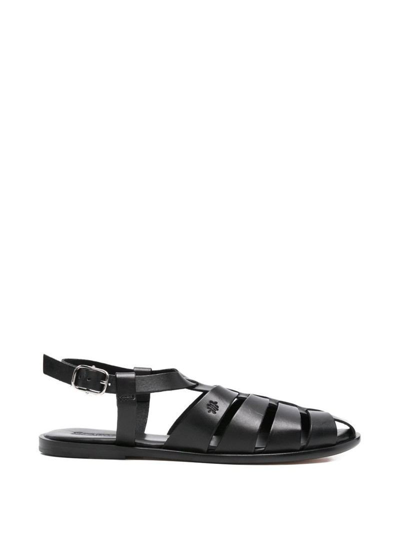 woven strap sandals 1