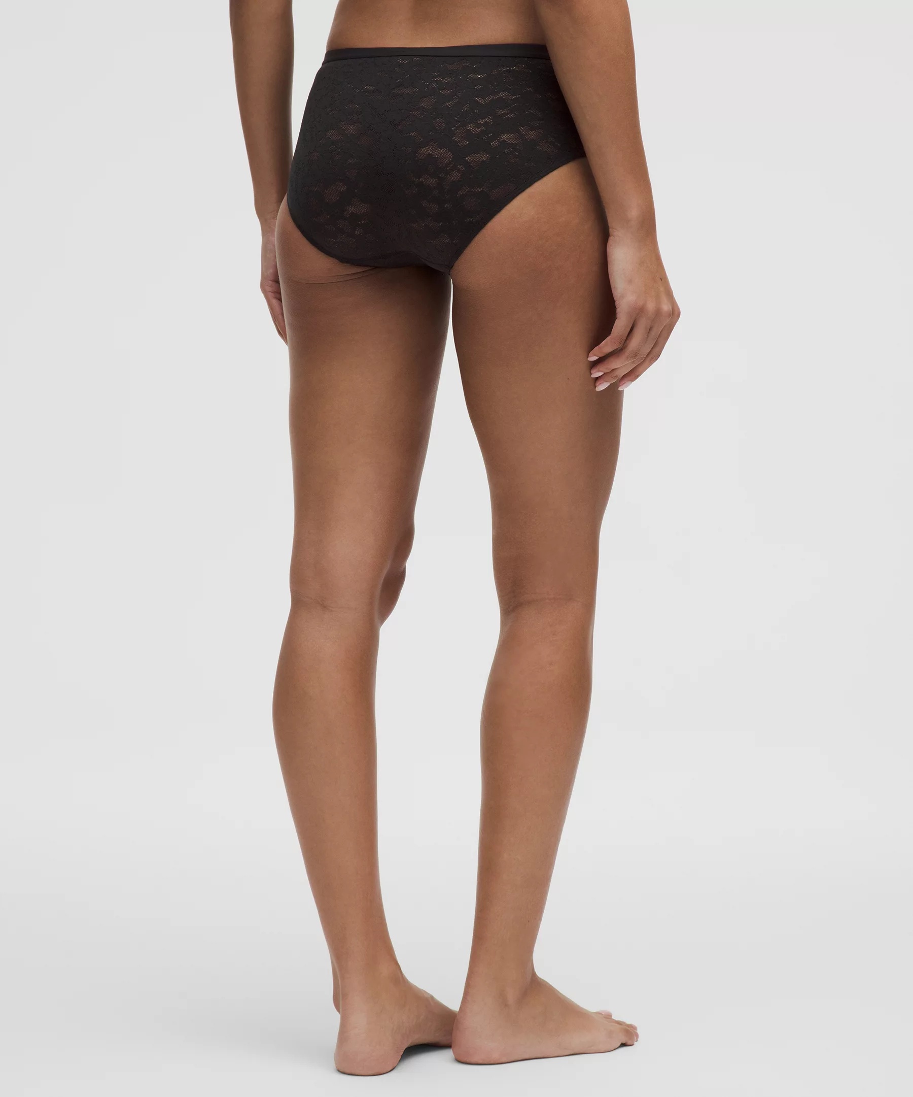 Lace Low-Rise Logo Hipster Underwear - 2
