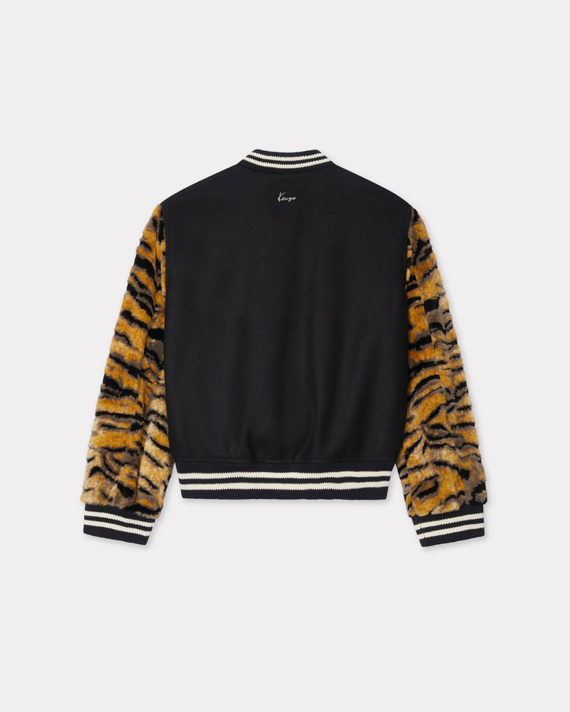 KENZO 'KENZO Tiger' genderless varsity jacket in virgin wool outlook