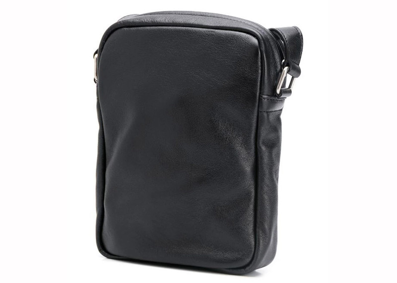 SAINT LAURENT Saint Laurent Leather Sid Crossbody Black outlook