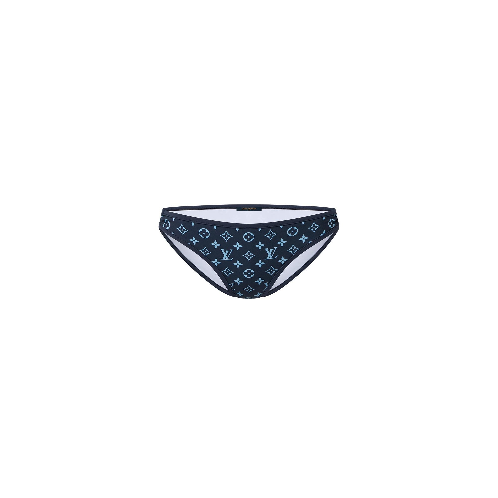 Sky Monogram Bikini Bottoms - 1