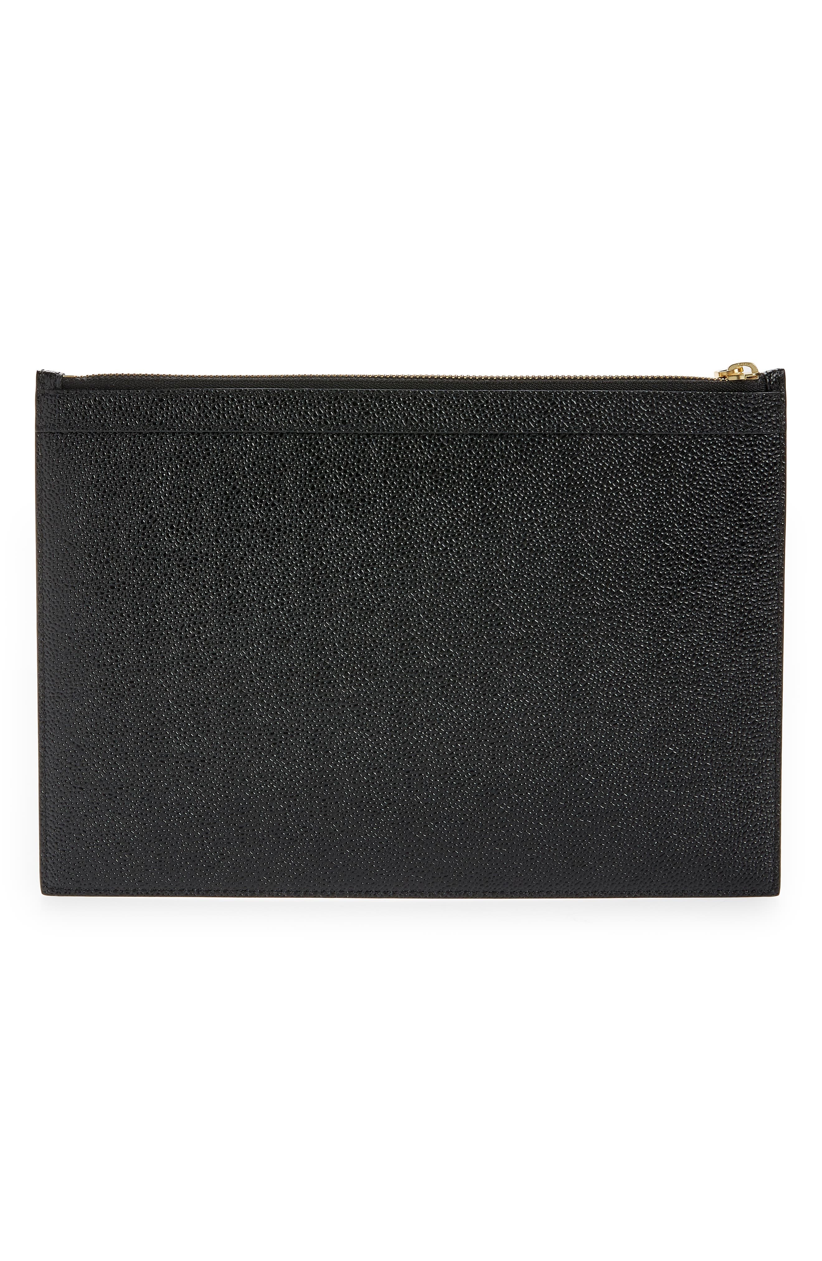 Thom Browne Small Zip Tablet Holder in Black at Nordstrom - 4