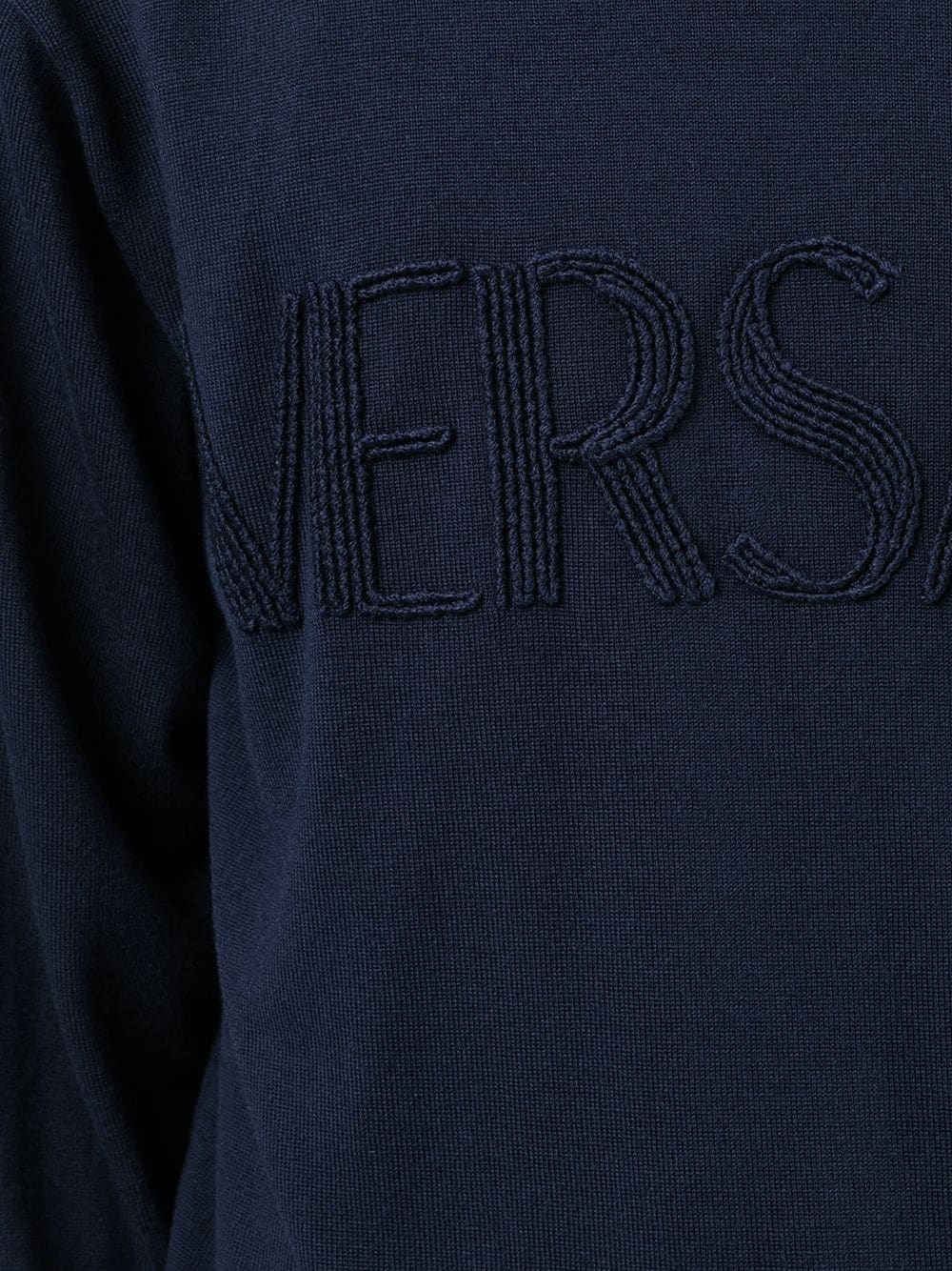 logo-embroidered crew-neck jumper - 5