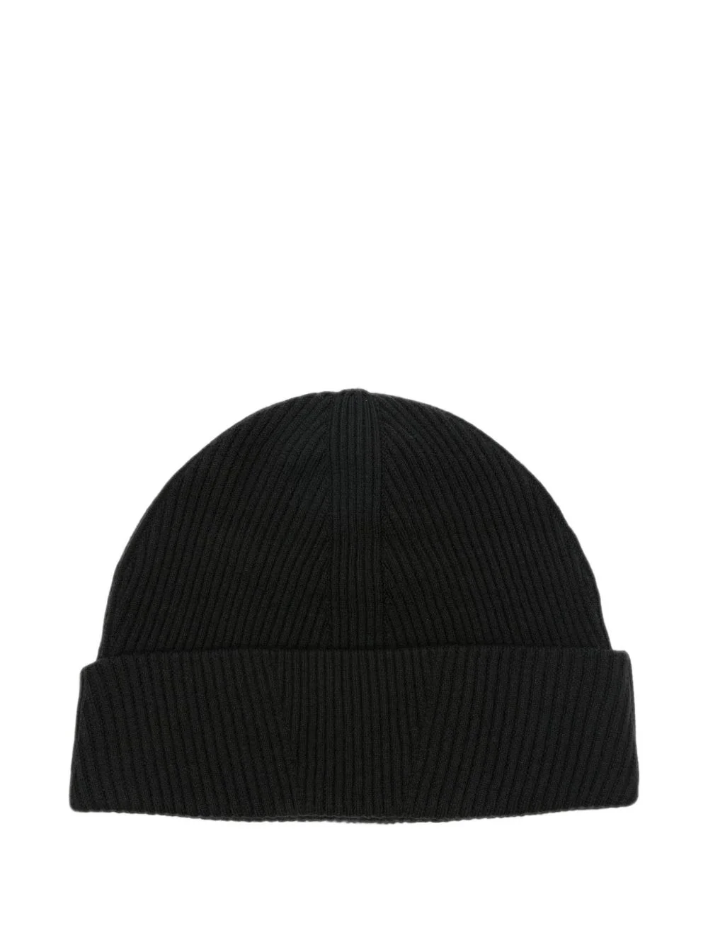 ribbed-knit beanie hat - 1