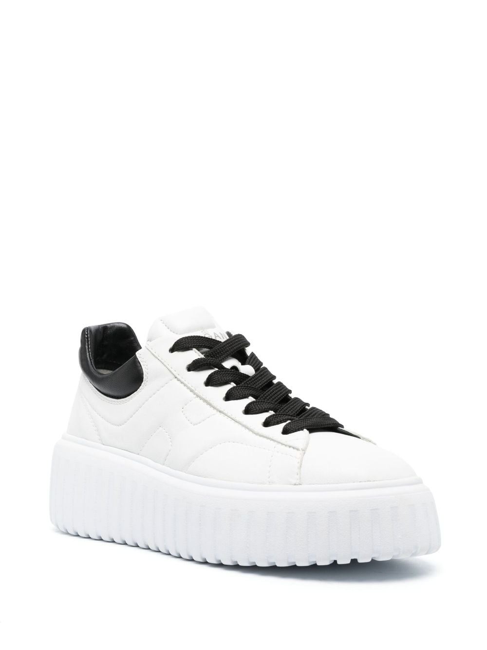 logo-embroidered low-top sneakers - 2