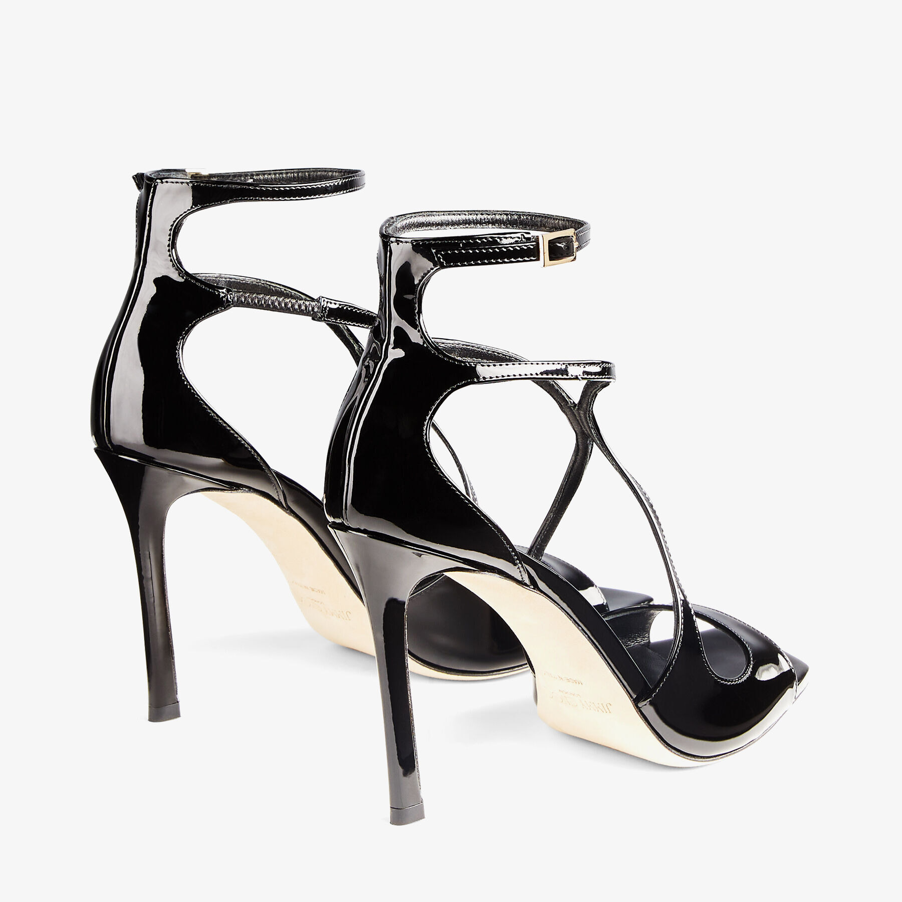 Azia 95
Black Patent Leather Sandals - 4