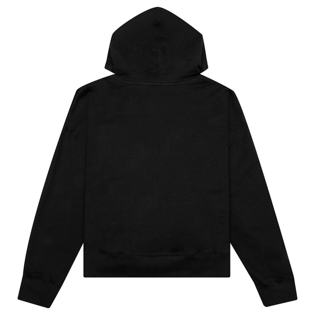 PALM ANGELS PA SEQUINS BEAR HOODIE - BLACK/GOLD - 2