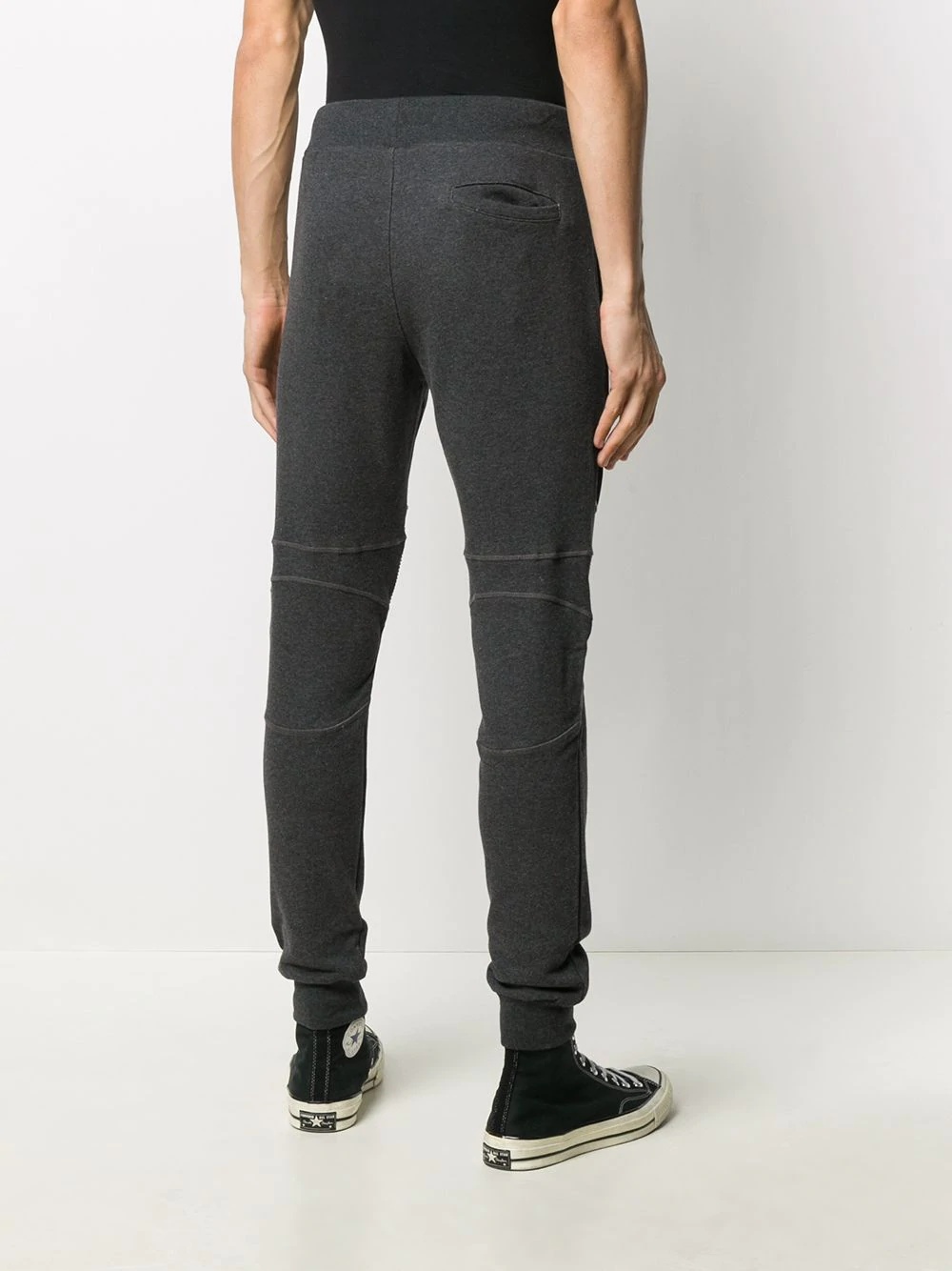 ribbed-knee track pants  - 4