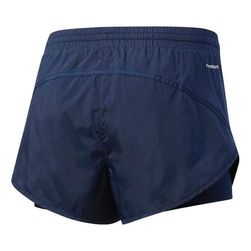 adidas (WMNS) adidas Straight-Leg Sports Woven Shorts 'Blue' BK5146 outlook
