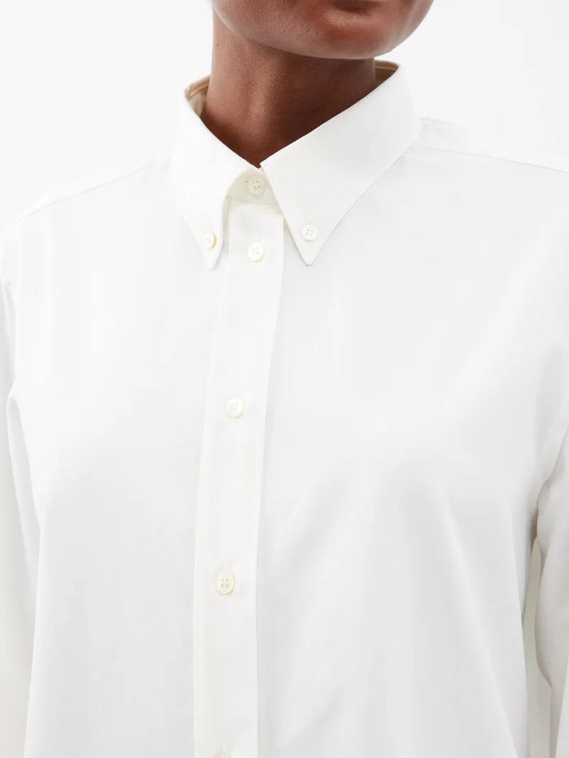 Studio Nicholson Bissett cotton Oxford shirt | REVERSIBLE