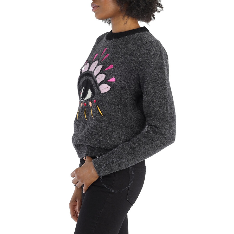 Kenzo Ladies 'Eye' Wool Jumper - 6