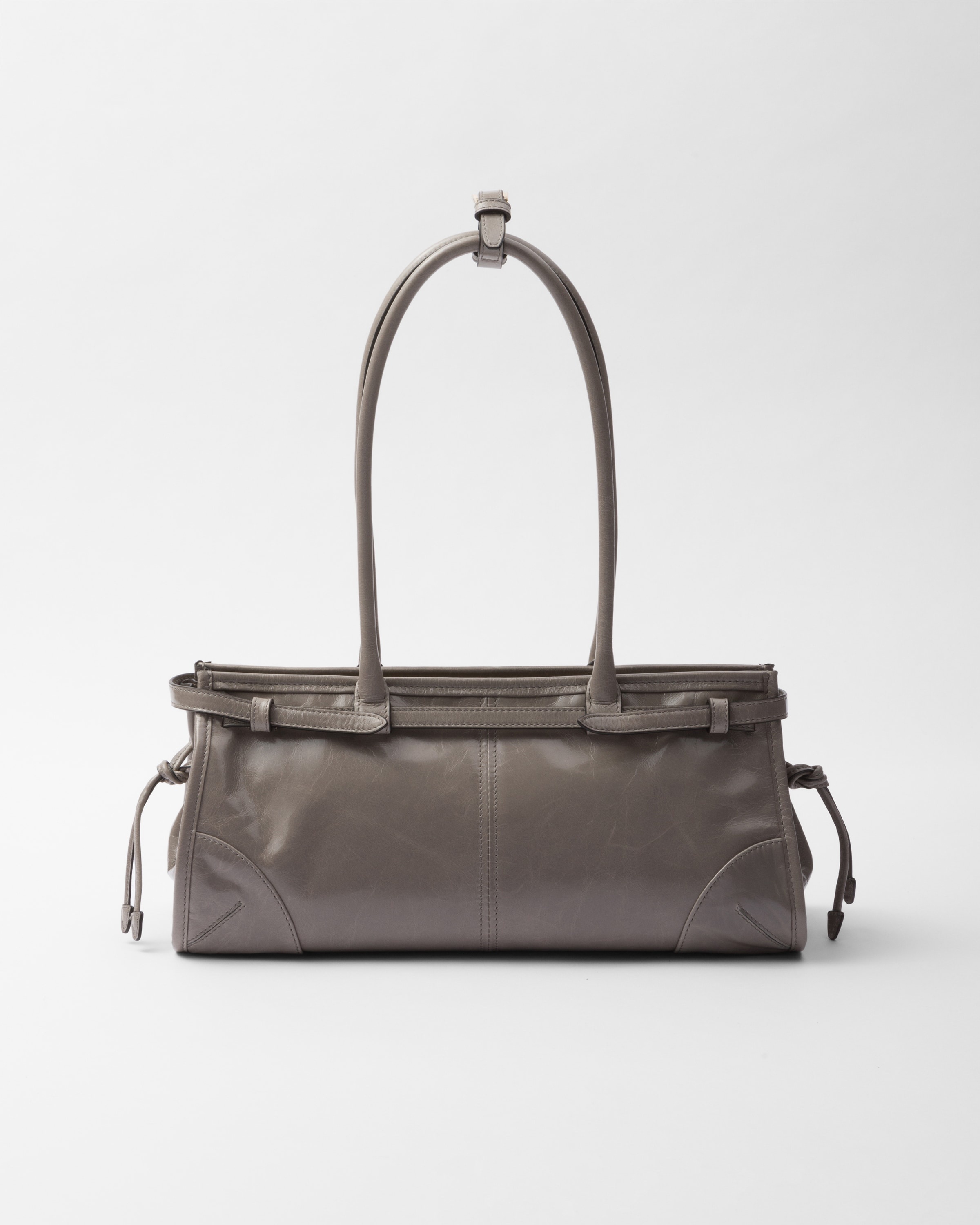Medium leather handbag - 4