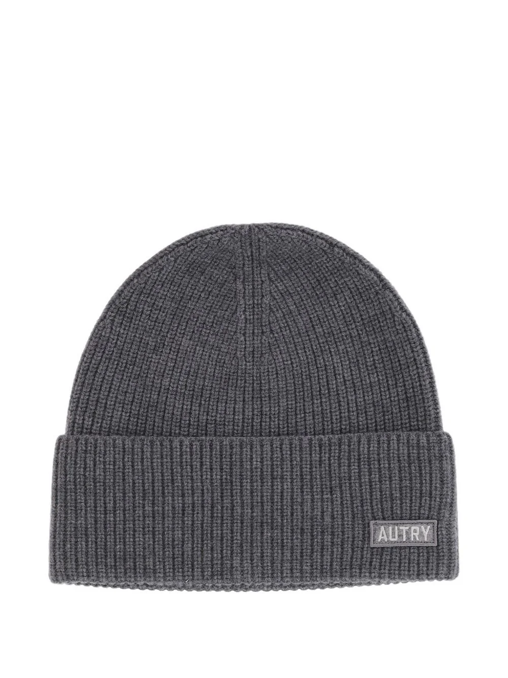 ribbed-knit beanie hat - 1