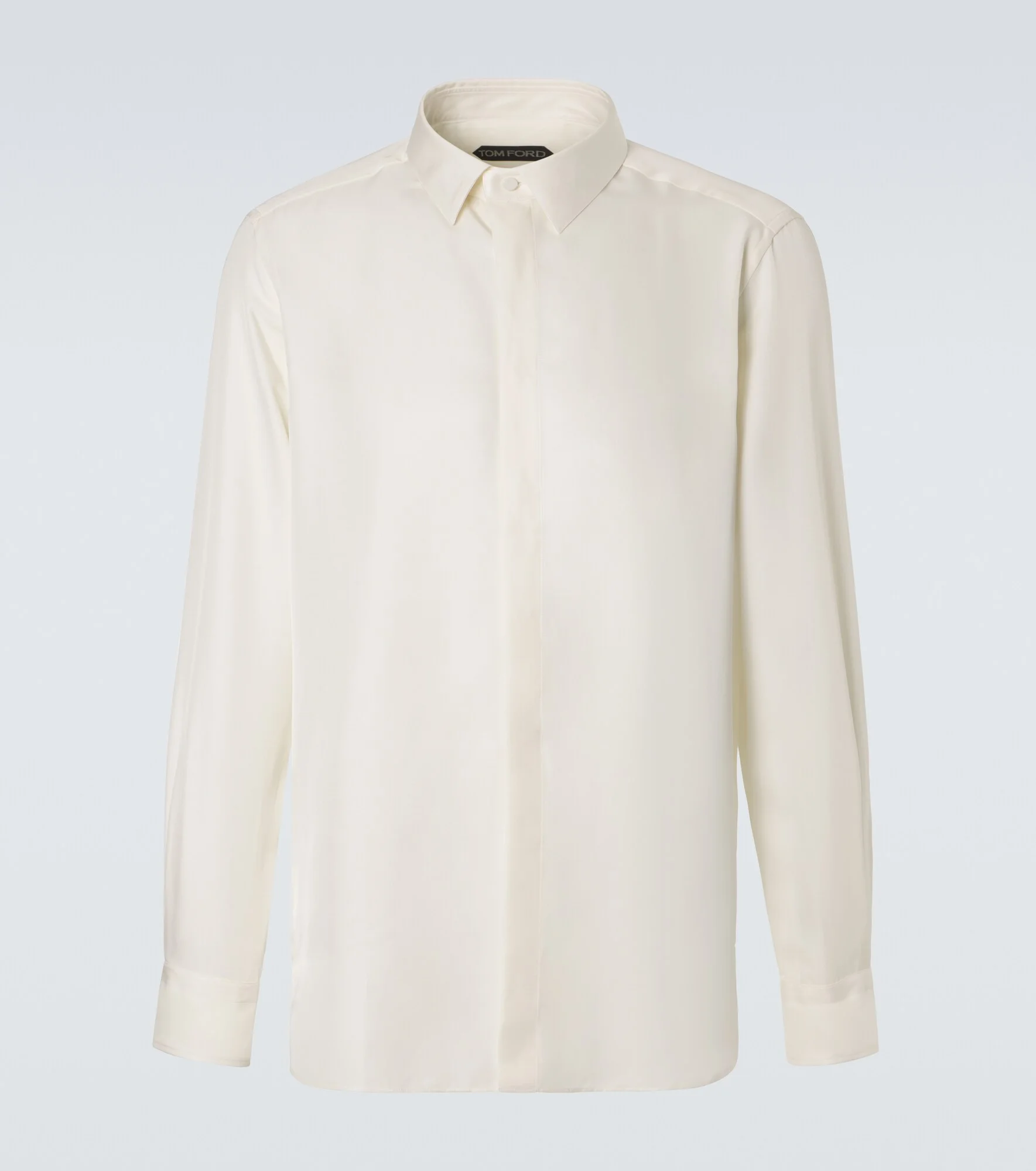 Silk twill shirt - 1