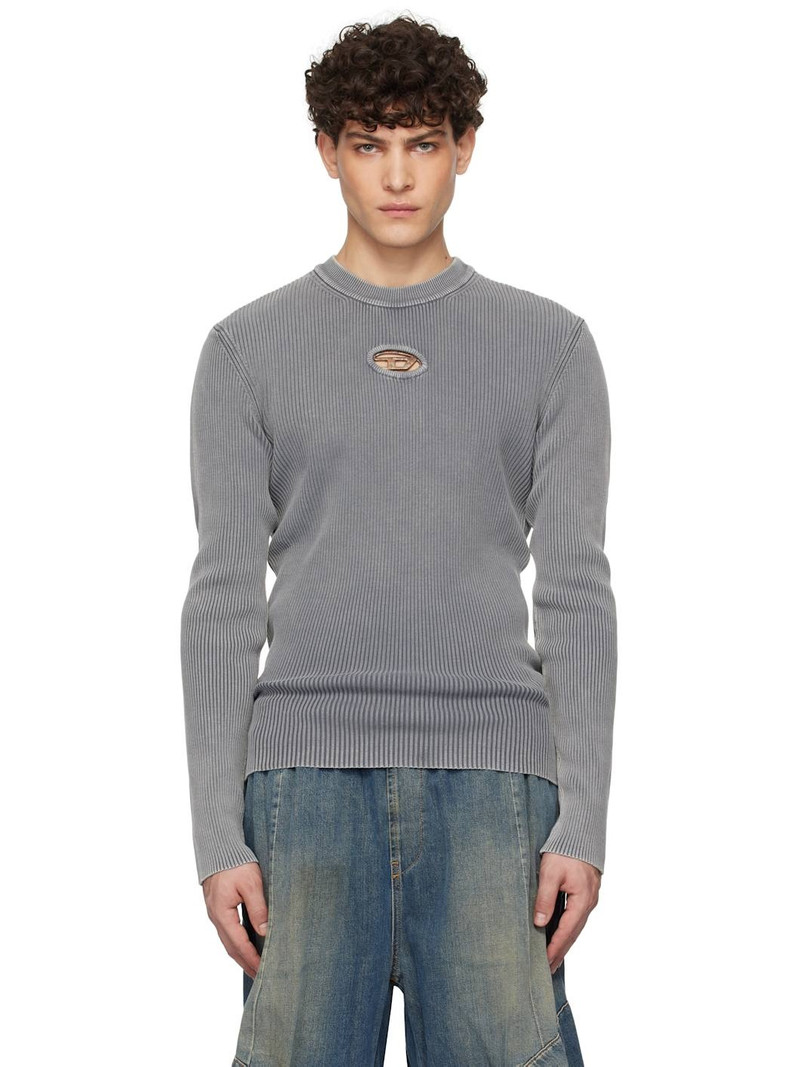Gray K-Darin-R Sweater - 1