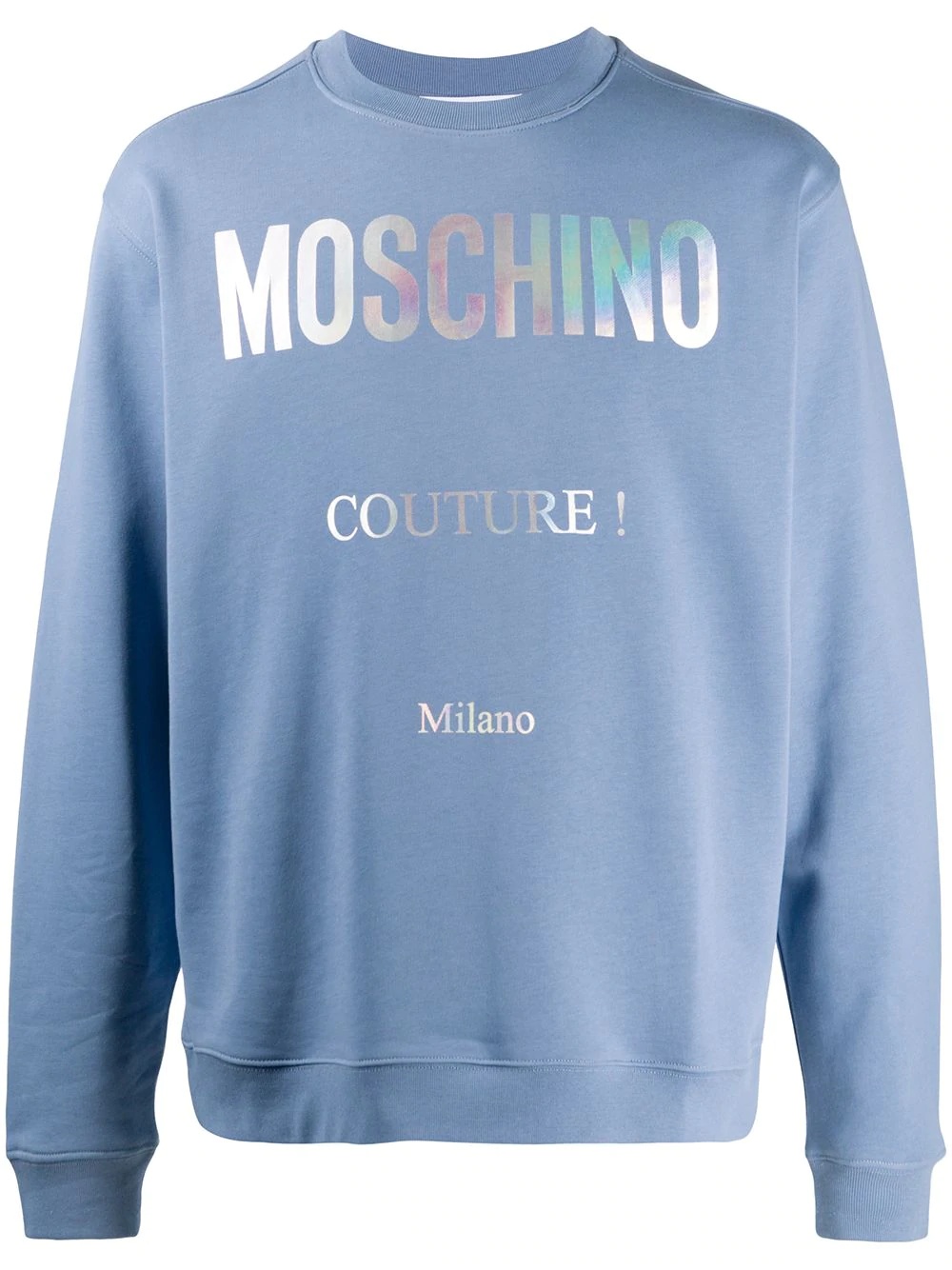 logo print sweatshirt - 1