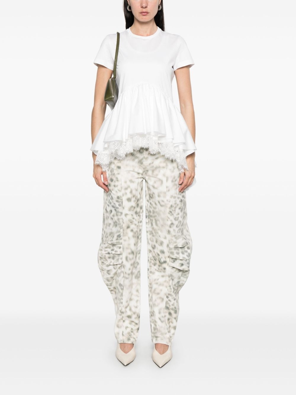 printed jeans - 2