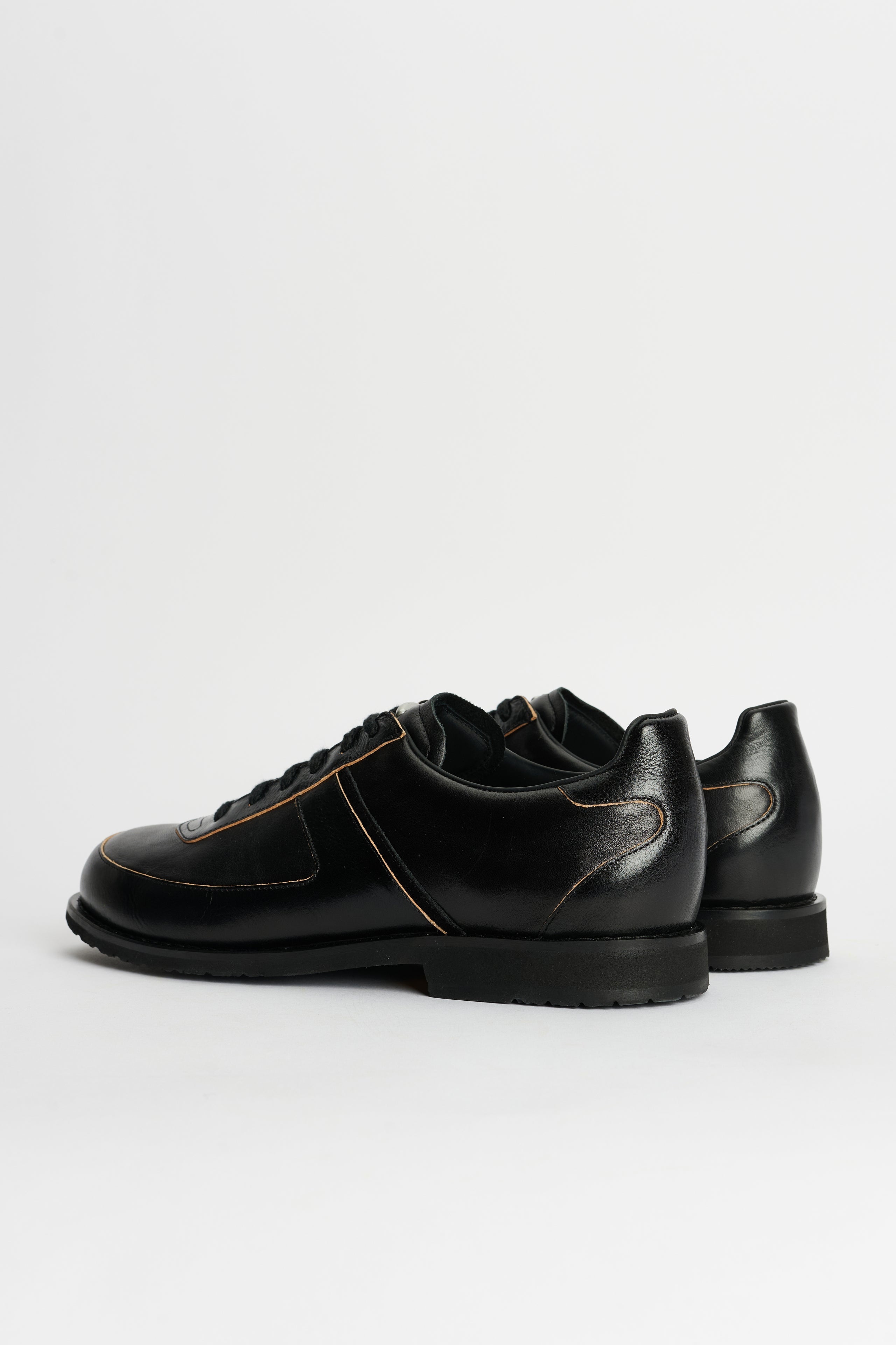 Our Legacy - Ten Pin Shoe Black Strike Leather