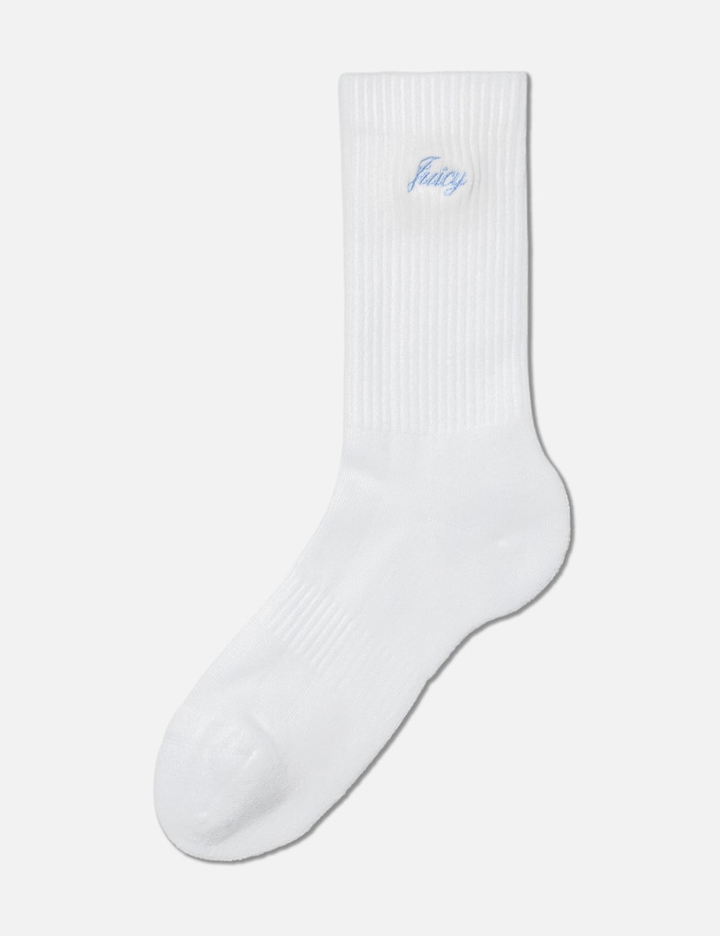 Sporty & Rich SPORTY & RICH X JUICY COUTURE SCRIPT SOCK outlook