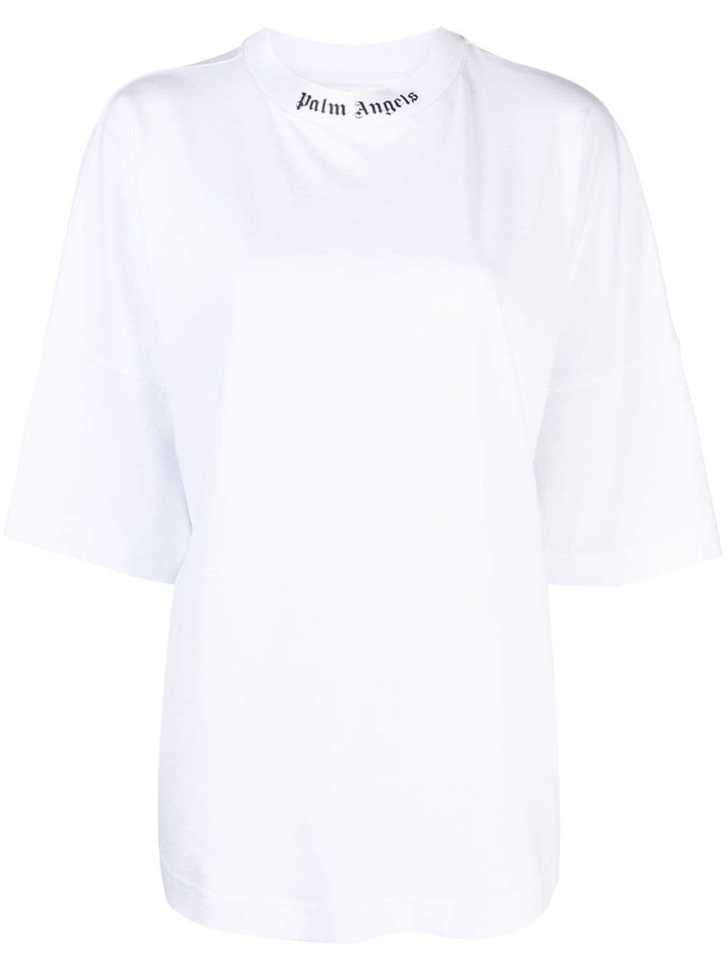 logo-print cotton T-shirt 1