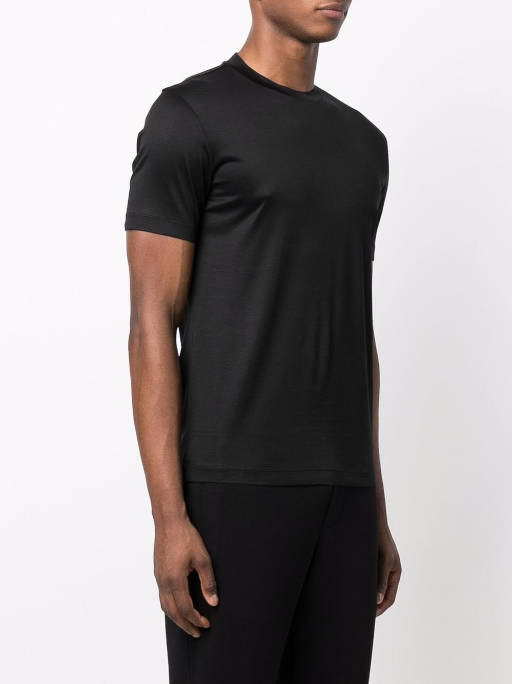 Logo cotton blend t-shirt - 4