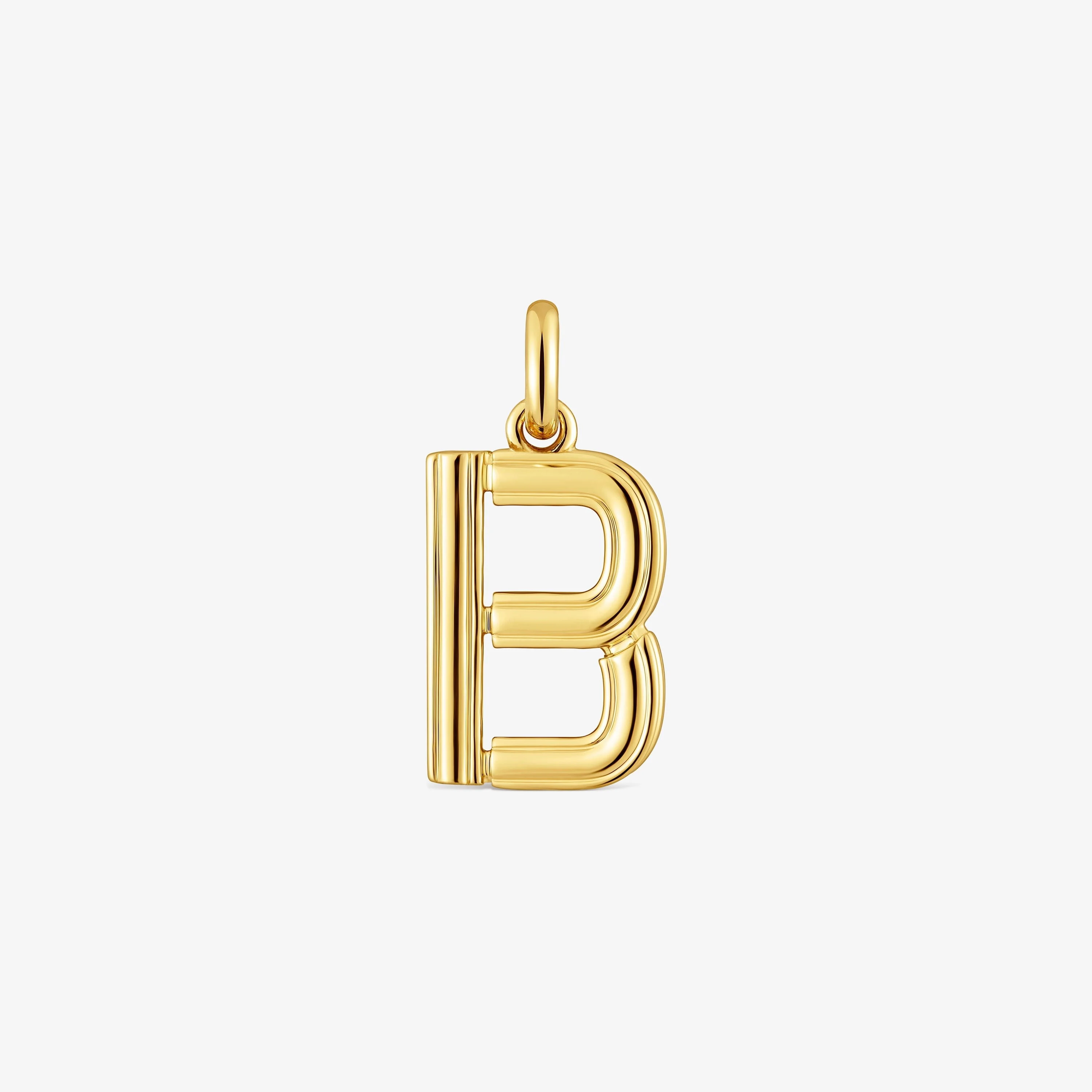 Medium 18K gold vermeil letter B Pendant TOUS Alphabet - 1