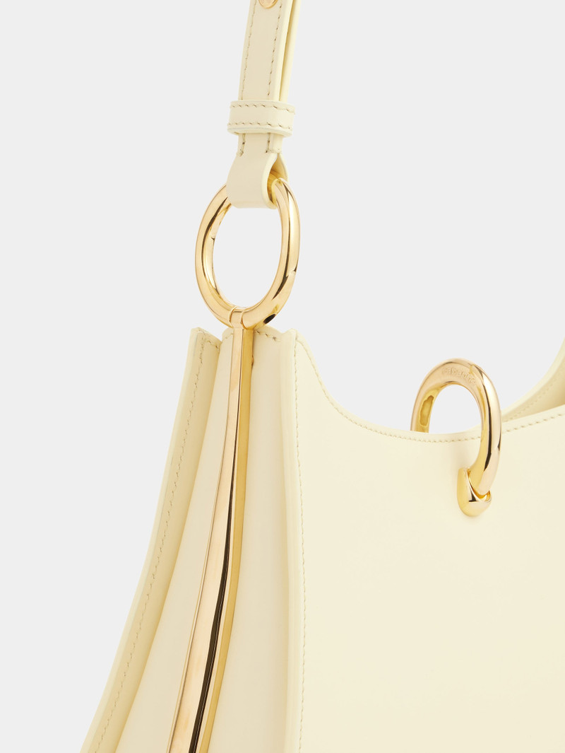 SMALL RING LEATHER BAG 4