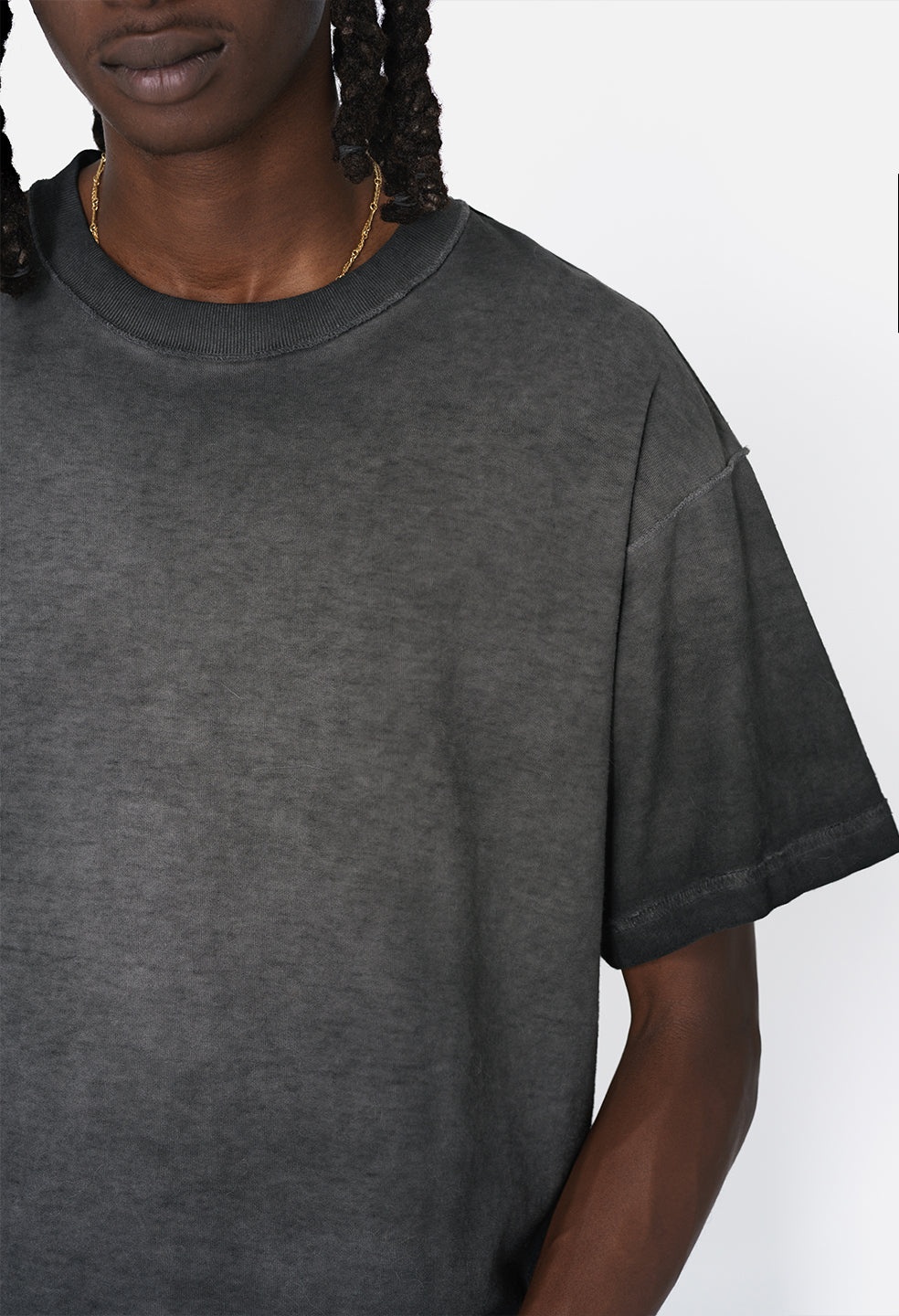 REVERSED CROPPED TEE - 2