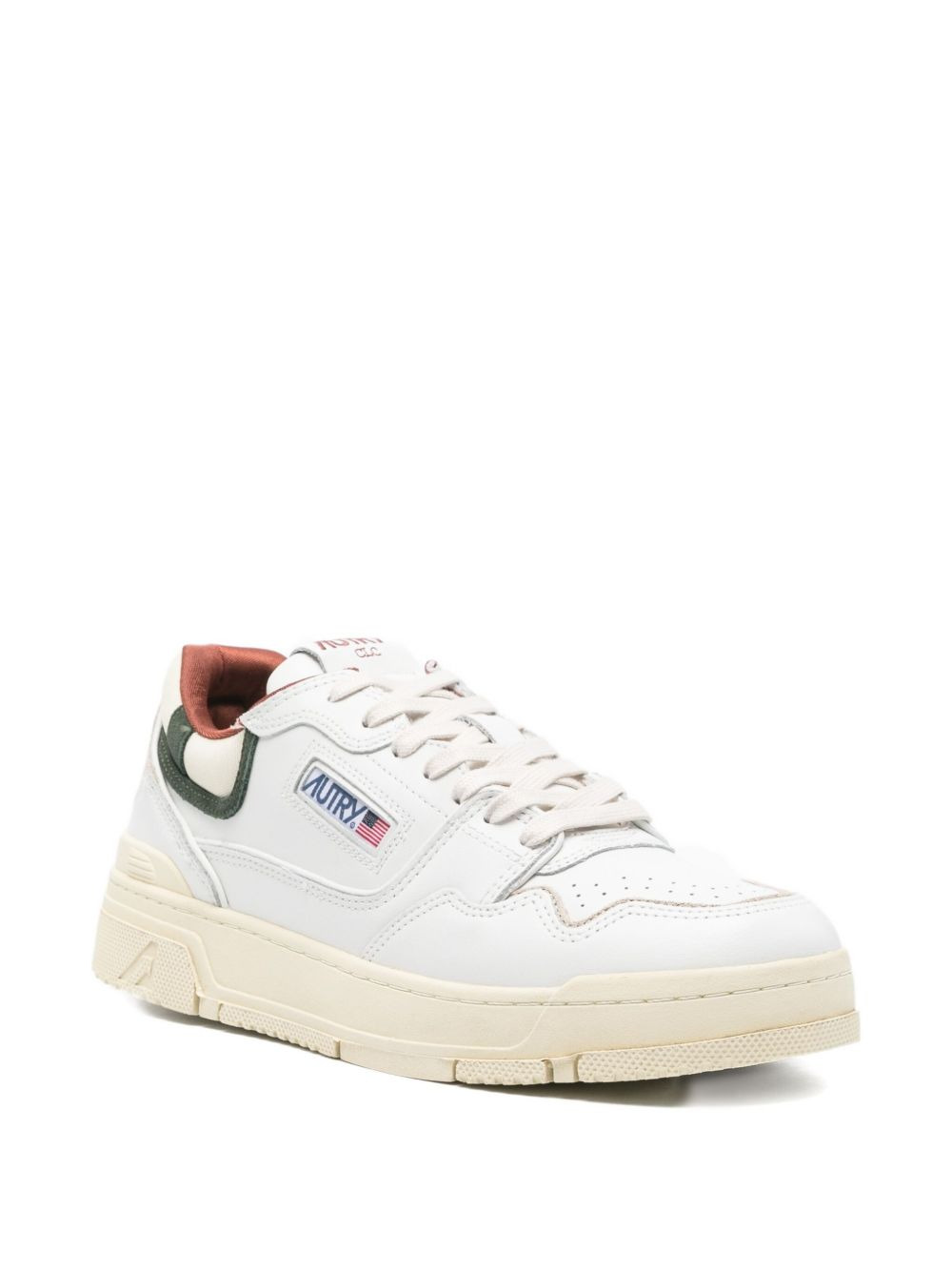 CLC leather panelled sneakers - 2
