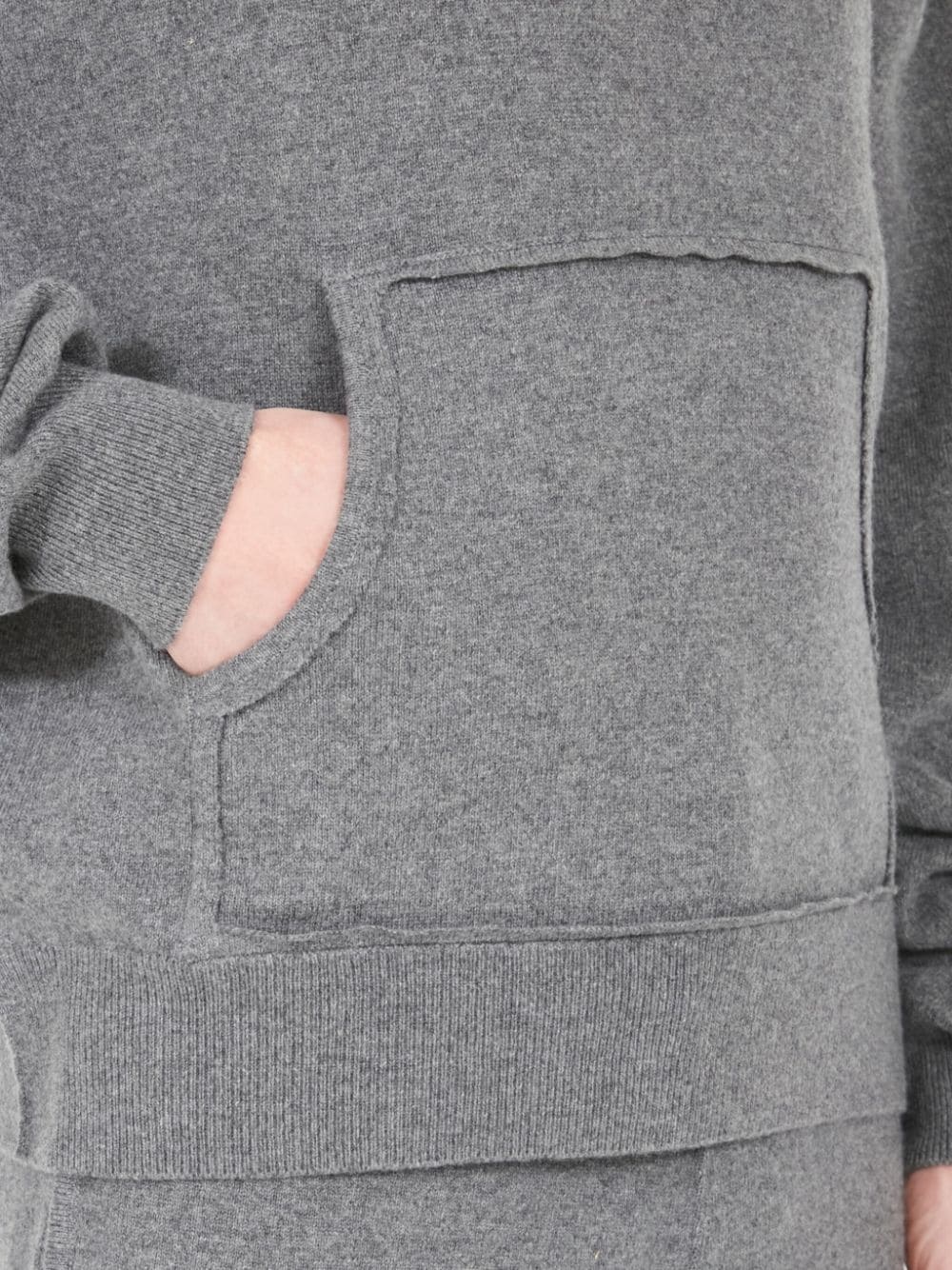 pouch-pocket sweater - 7