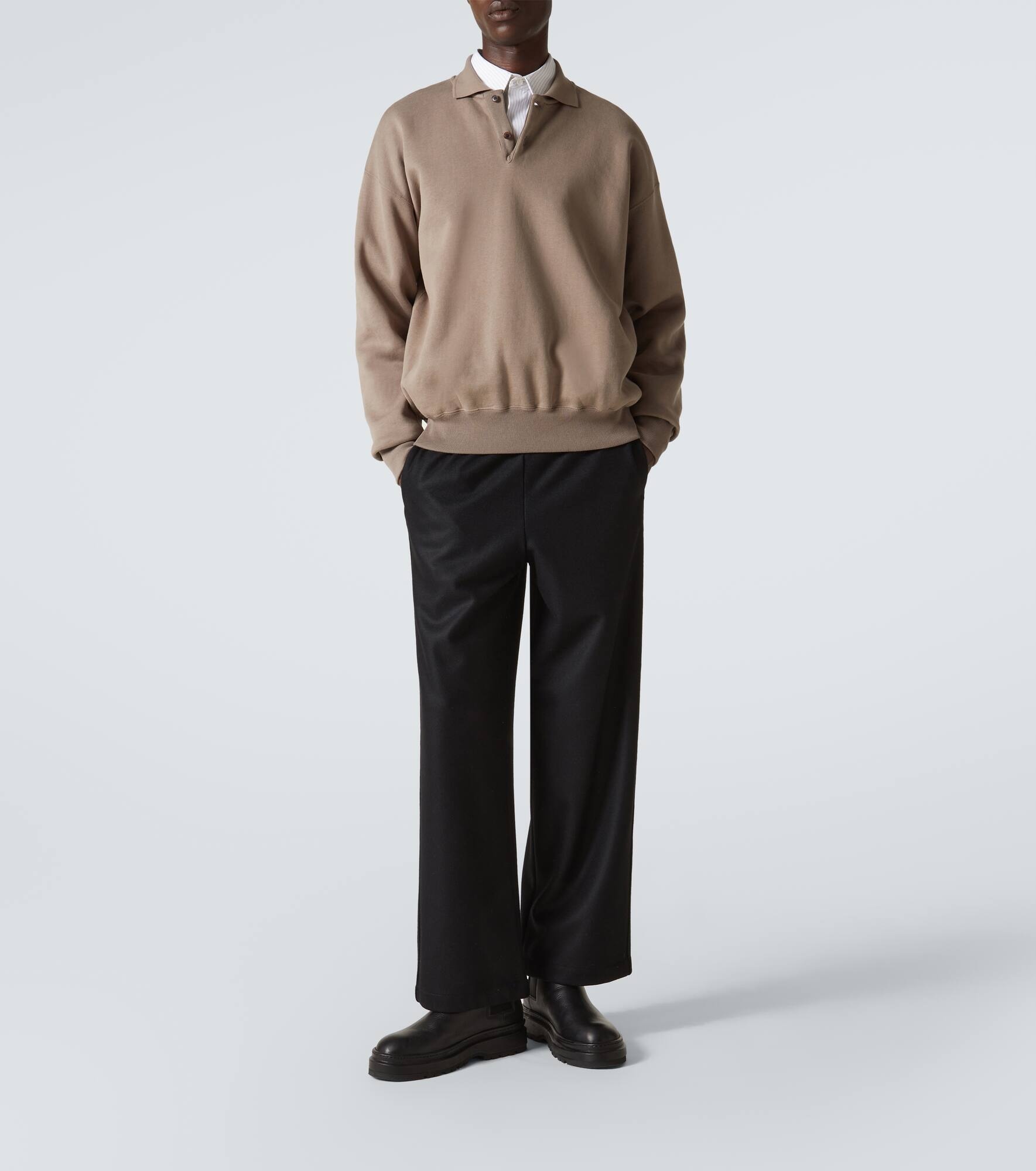 Wool straight pants - 2