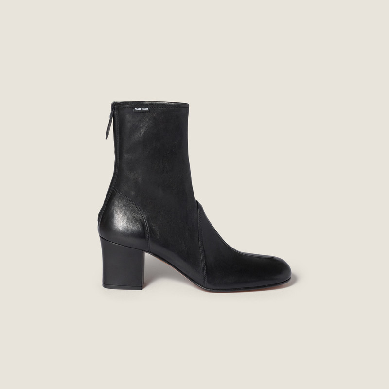 Nappa leather booties 2