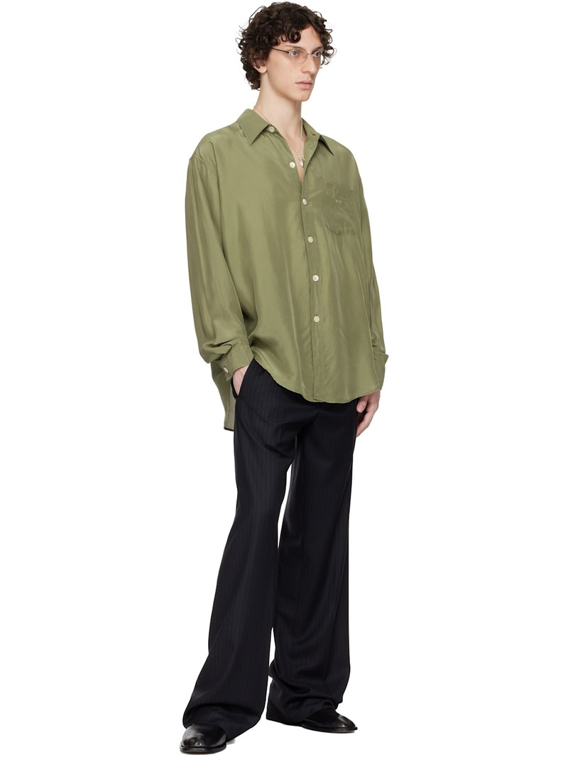 Our Legacy WORK SHOP Emporio Armani Khaki Garibaldi Shirt outlook