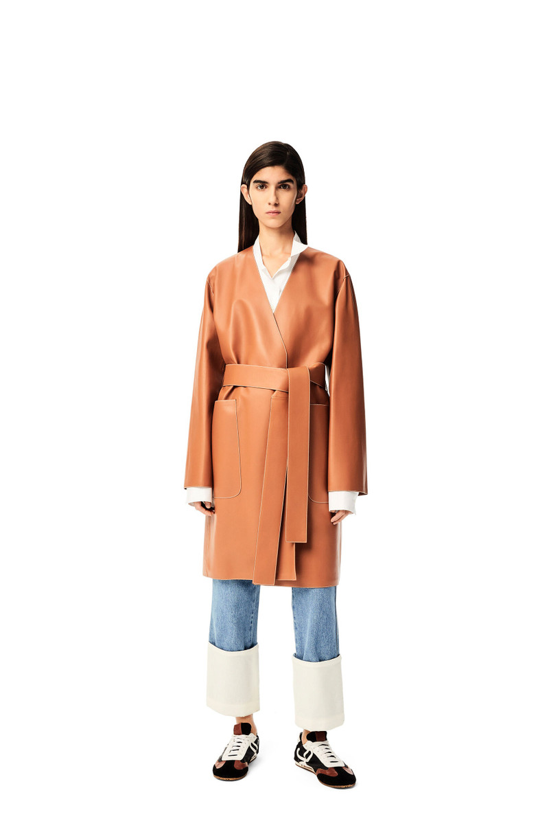 Loewe Short coat in nappa outlook