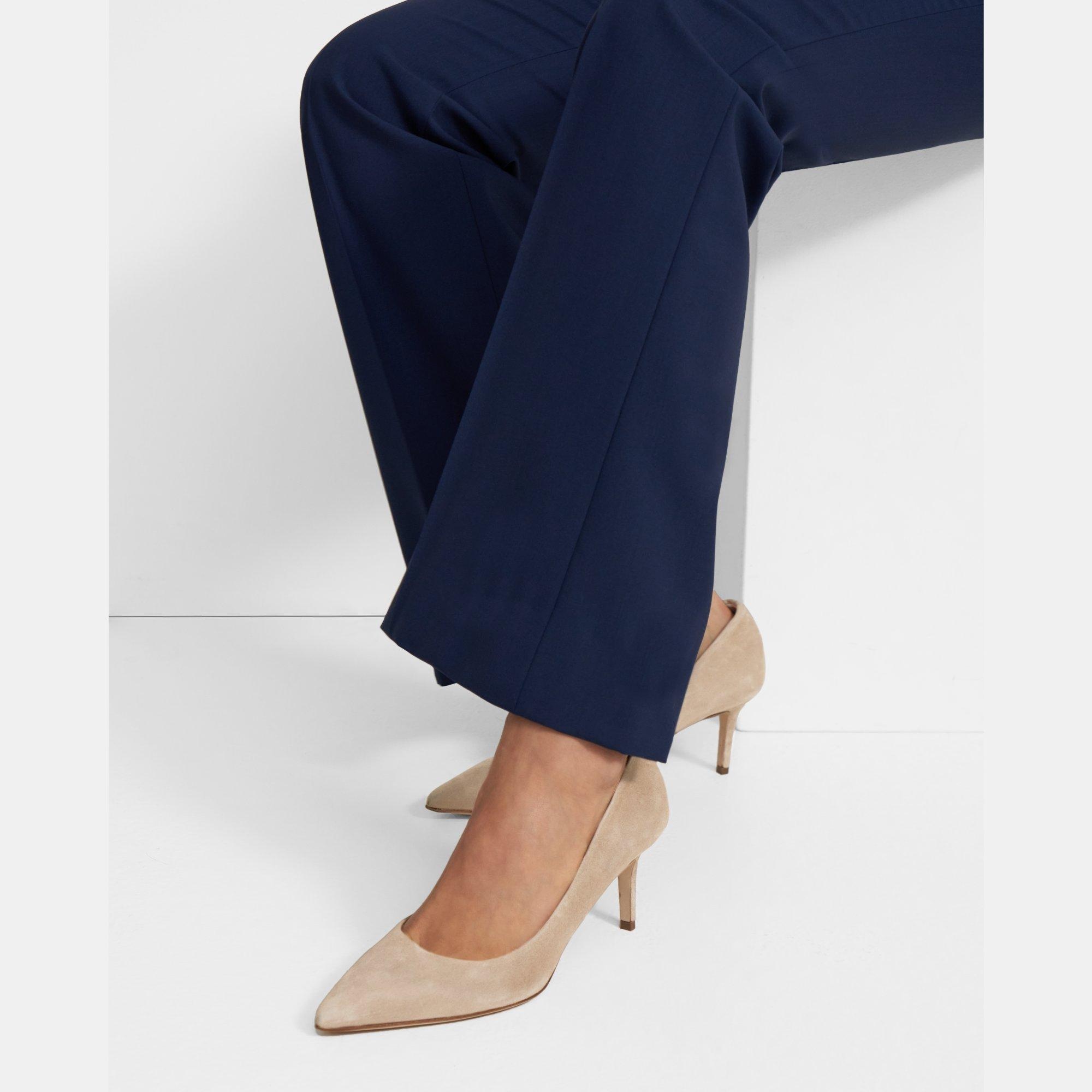 City 55 Pump in Suede - 2