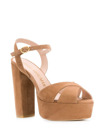 Stuart Weitzman Soliesse platform sandals outlook